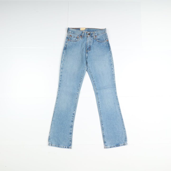 Levi's 525 Bootcut Jeans W26 L32 Denim Donna Vita Alta Dead Stock* w/Tags