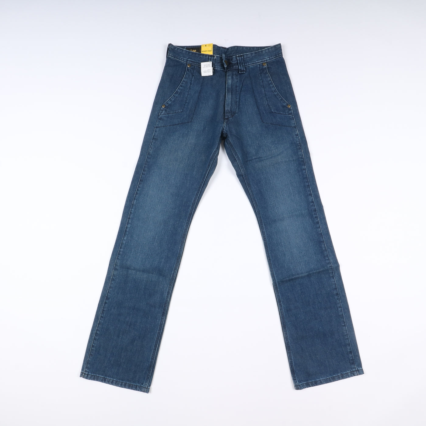 Lee Whizit Pant W28 L34 Denim Uomo Vita Alta Nuovo Dead Stock w/Tags