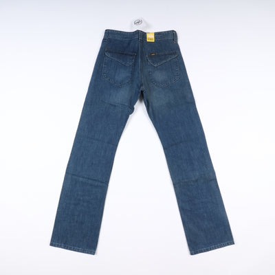 Lee Whizit Pant W28 L34 Denim Uomo Vita Alta Nuovo Dead Stock w/Tags
