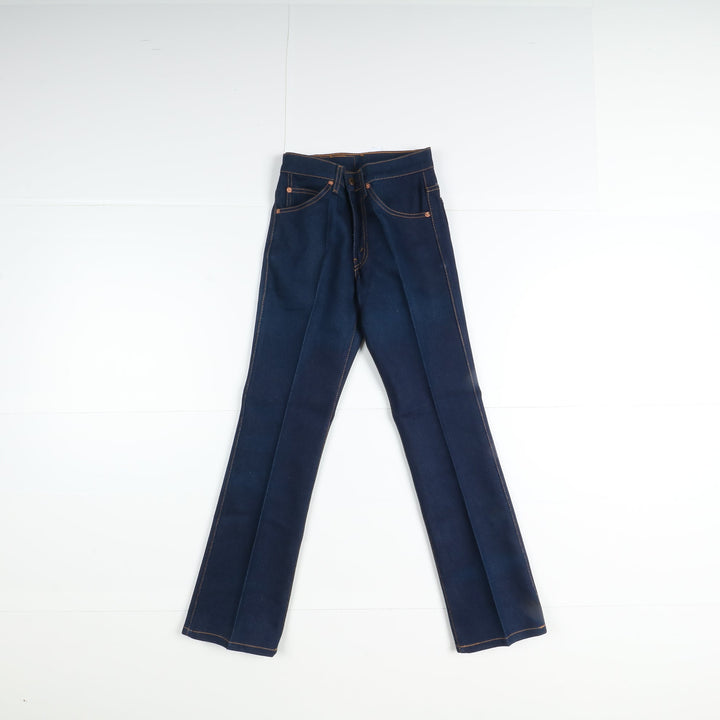 Levi's 417 Sta Prest Bootcut Jeans W27 L32 Denim Unisex Vita Alta Dead Stock* w/Tags