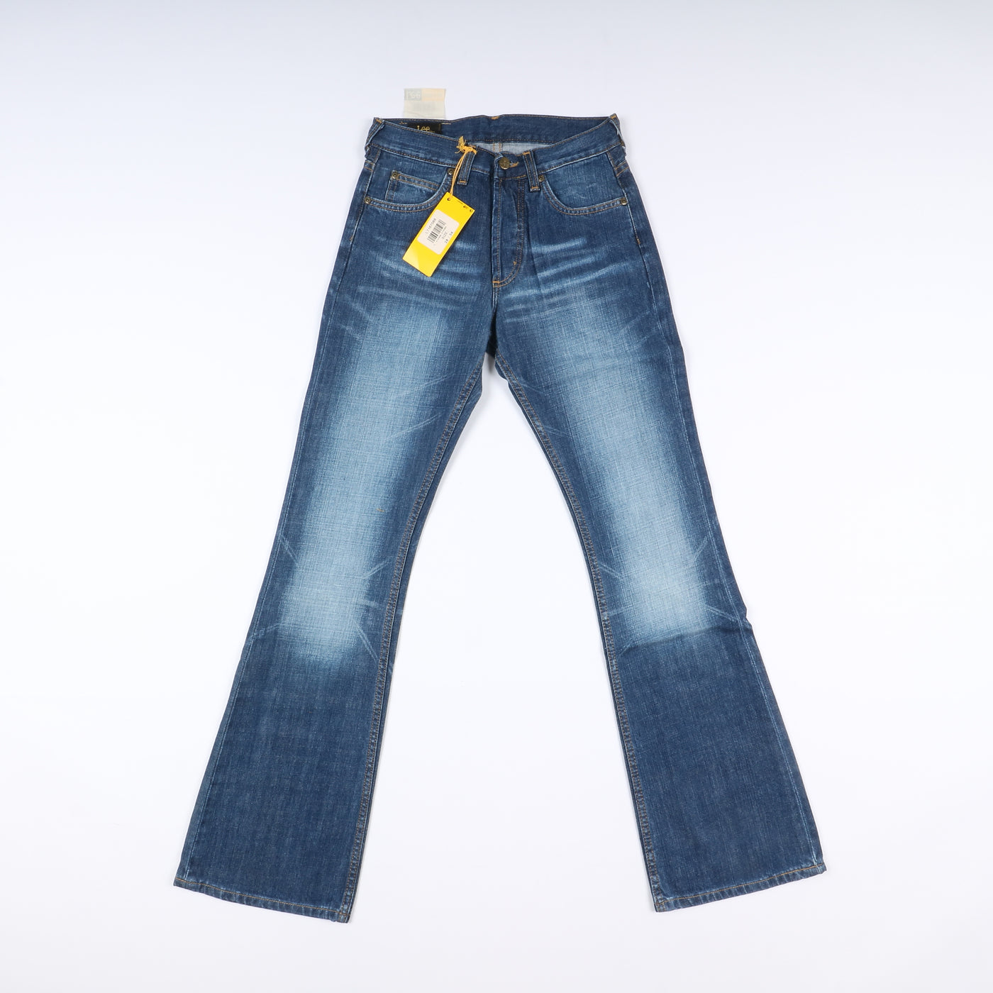 Lee Denver Flare Boot Cut W28 L34 Denim Unisex Vita Alta Dead Stock w/Tags