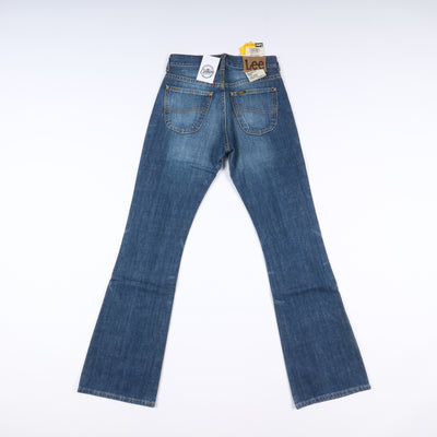 Lee Denver Flare Boot Cut W28 L34 Denim Unisex Vita Alta Dead Stock w/Tags