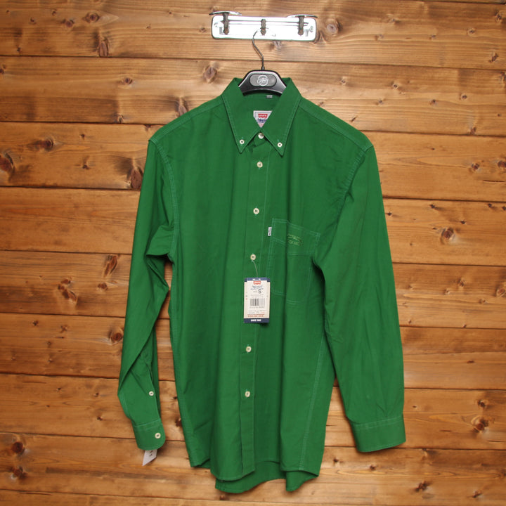 Levi's White Tab Camicia Verde Taglia S Uomo w/Tags