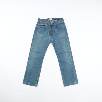 Levi's 501 Rivets 1947 Jeans Vintage Denim W31 L34 Unisex Vita Alta Limited Edition