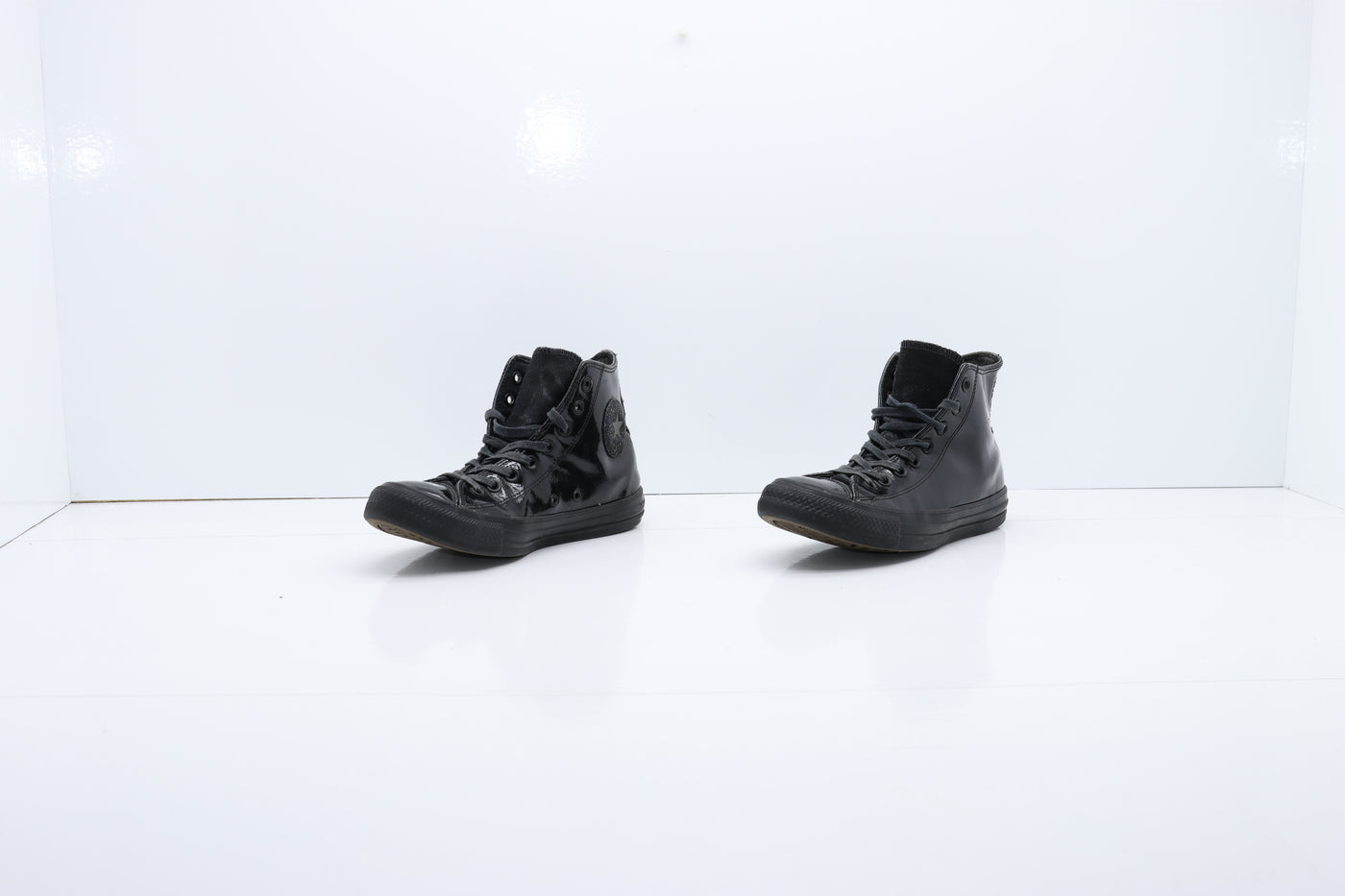 Converse All Star Alte Nero Lucido Eur 39.5 Donna