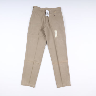 Lee Jefferson W32 L32 Beige Uomo Vita Alta Nuovo Dead Stock w/Tags