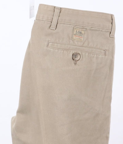 Lee Jefferson W32 L32 Beige Uomo Vita Alta Nuovo Dead Stock w/Tags