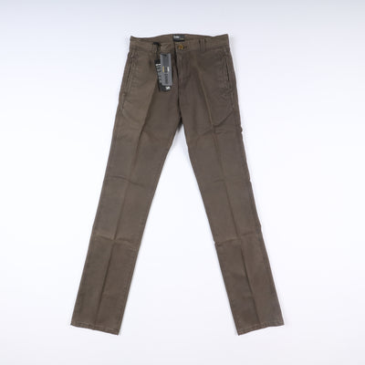 Lee Zed Chino Slim W29 L34 Marrone Uomo Vita Alta Nuovo Dead Stock w/Tags