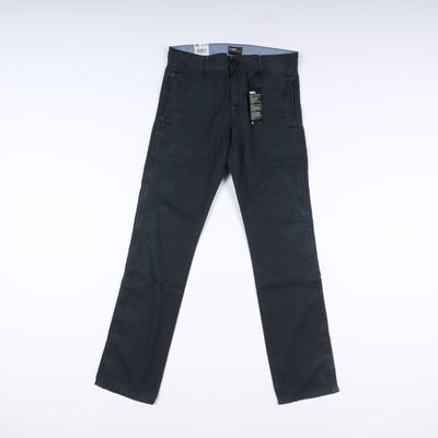 Lee Zed Chino Slim W31 L34 Blu Uomo Vita Alta Nuovo Dead Stock w/Tags
