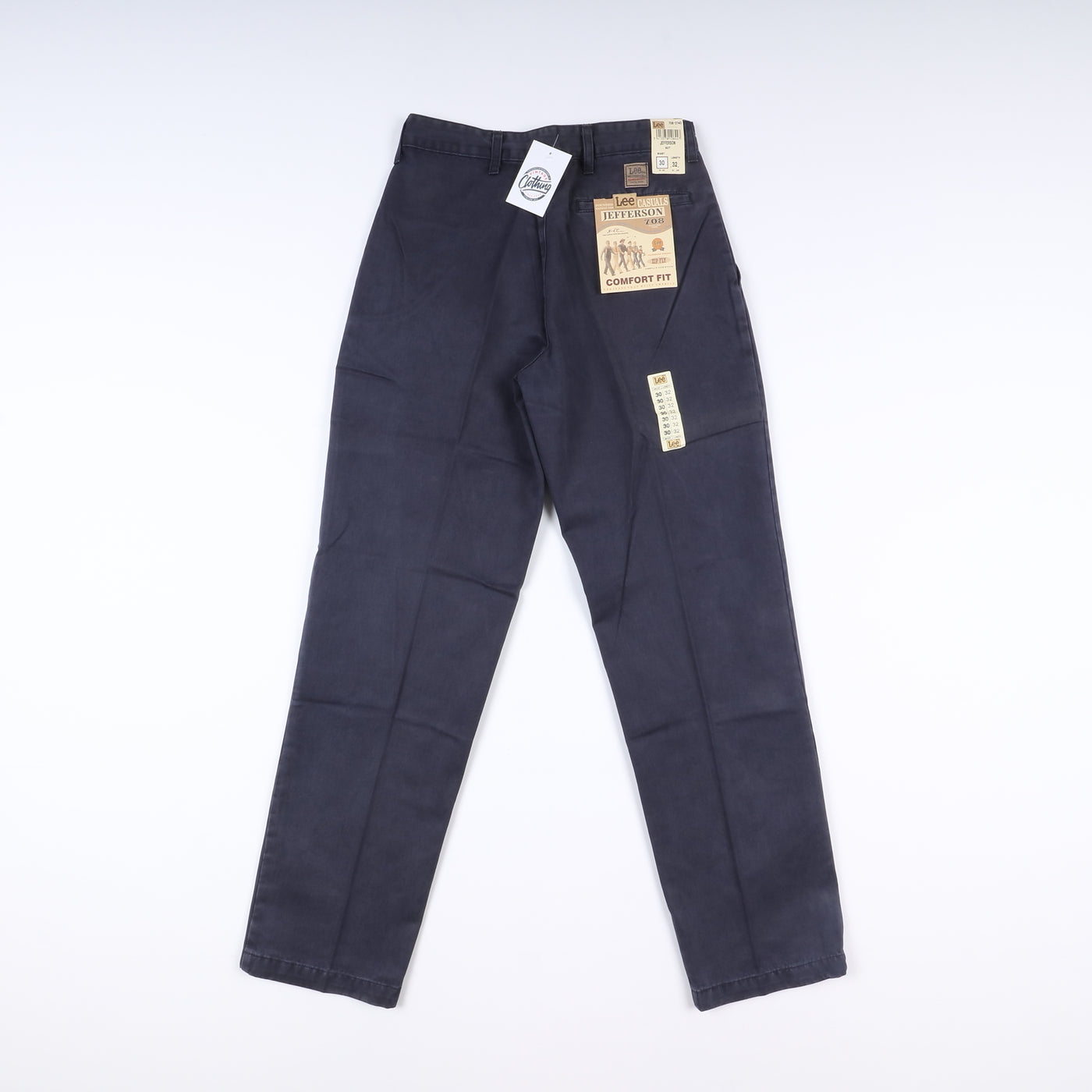 Lee Jefferson W31 L32 Blu Uomo Vita Alta Nuovo Dead Stock w/Tags