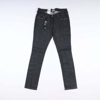 Lee Norma Slim Stretch W33 L33 Denim Donna Vita Bassa Nuovo Dead Stock w/Tags