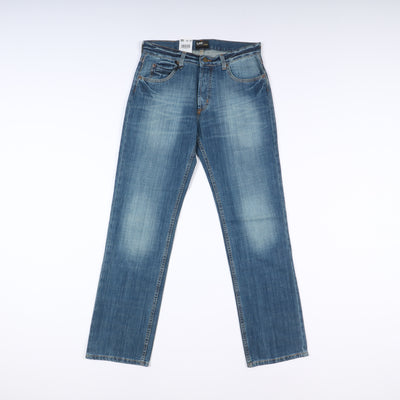 Lee Seattle Regular Fit W33 L34 Denim Uomo Vita Alta Nuovo Dead Stock w/Tags