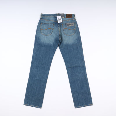 Lee Seattle Regular Fit W33 L34 Denim Uomo Vita Alta Nuovo Dead Stock w/Tags