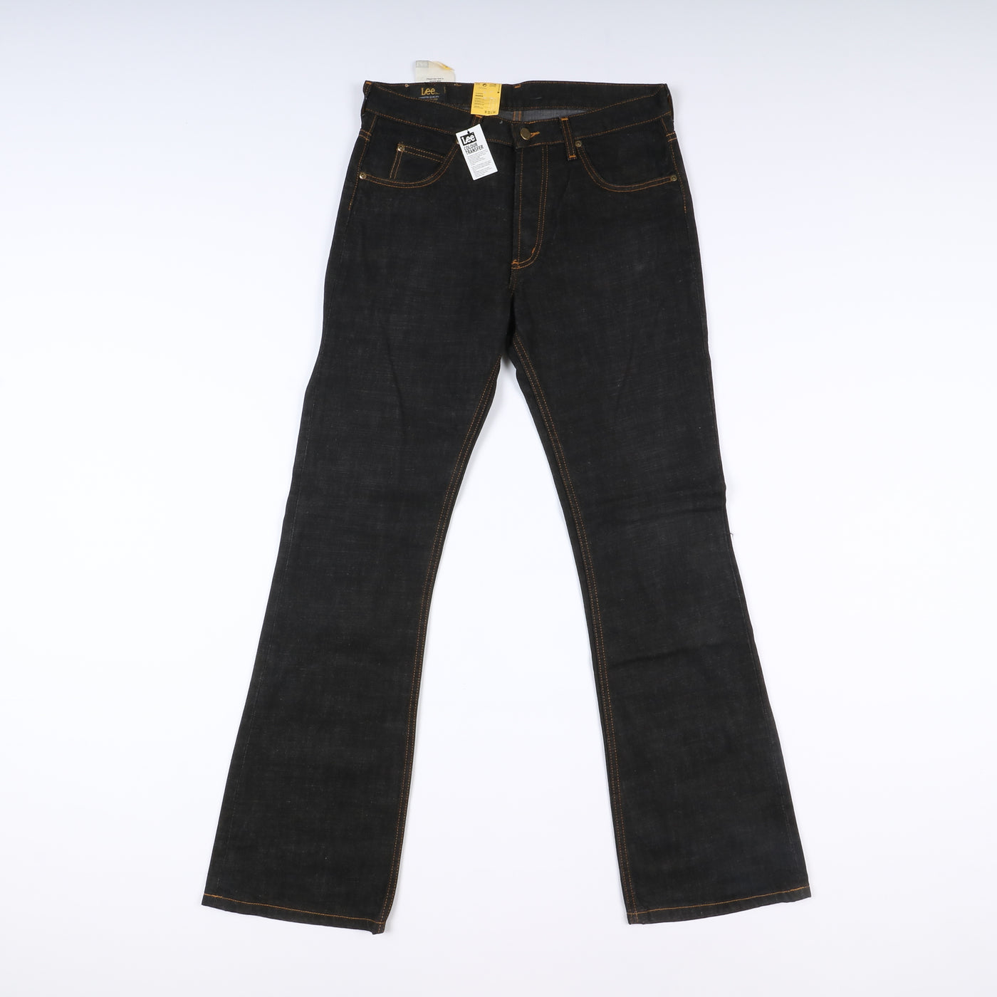 Lee Denver Flare Boot Cut W33 L34 Denim Unisex Vita Alta Nuovo Dead Stock w/Tags