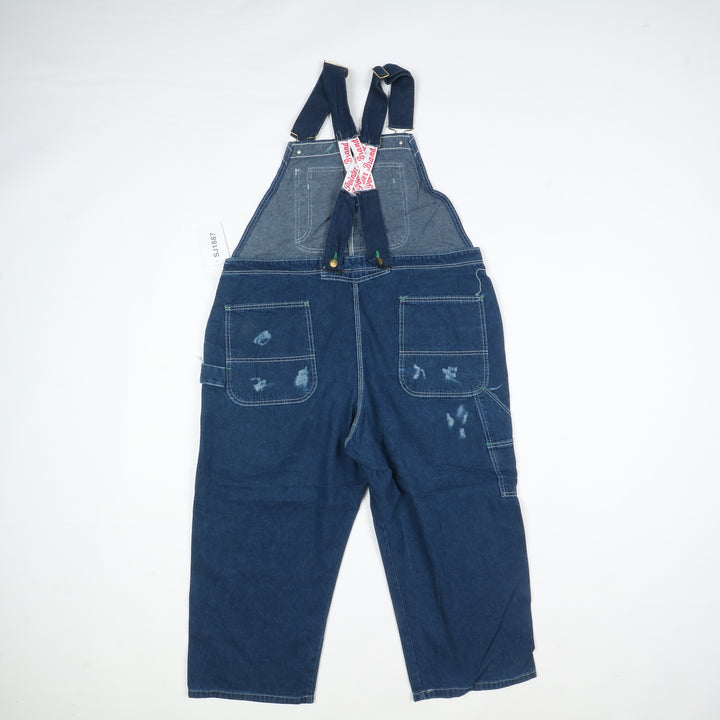 Pointer Salopette di Jeans Vintage Denim Uomo