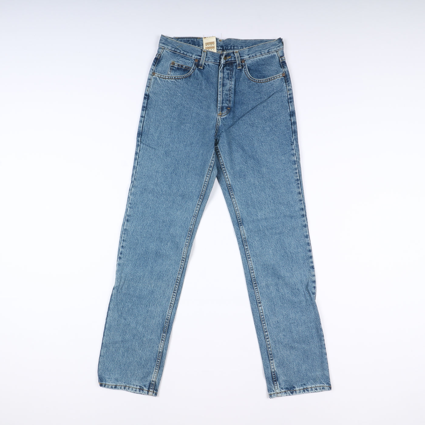 Lee Chiacago Stone Wash W33 L34 Denim Unisex Vita Alta Dead Stock con Cartellino