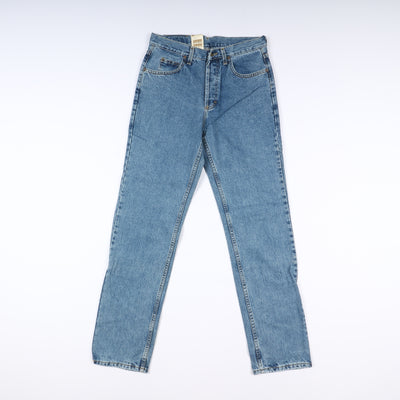 Lee Chiacago Stone Wash W33 L34 Denim Unisex Vita Alta Dead Stock con Cartellino