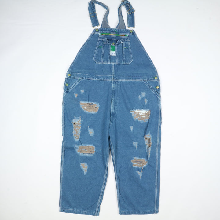 Liberty Salopette di Jeans Denim Taglia W48 L30 Uomo