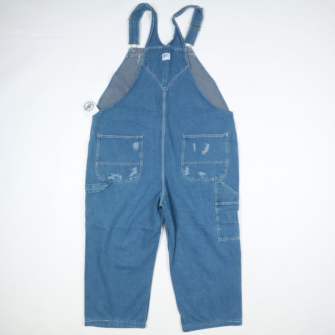 Liberty Salopette di Jeans Denim Taglia W48 L30 Uomo