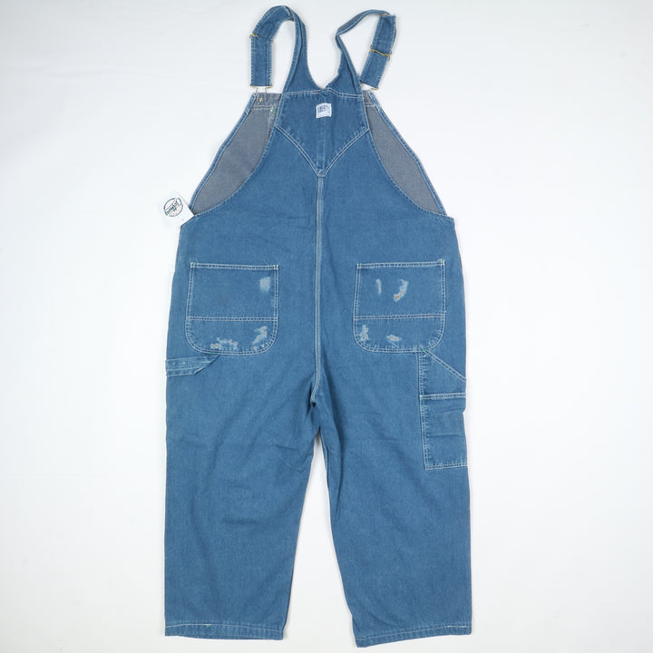 Liberty Salopette di Jeans Denim Taglia W48 L30 Uomo