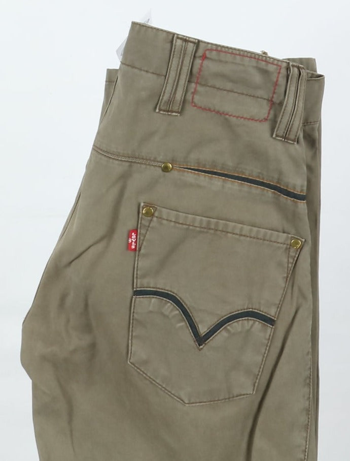 Levi's 623 Engineered Jeans Verde W28 L32 Unisex