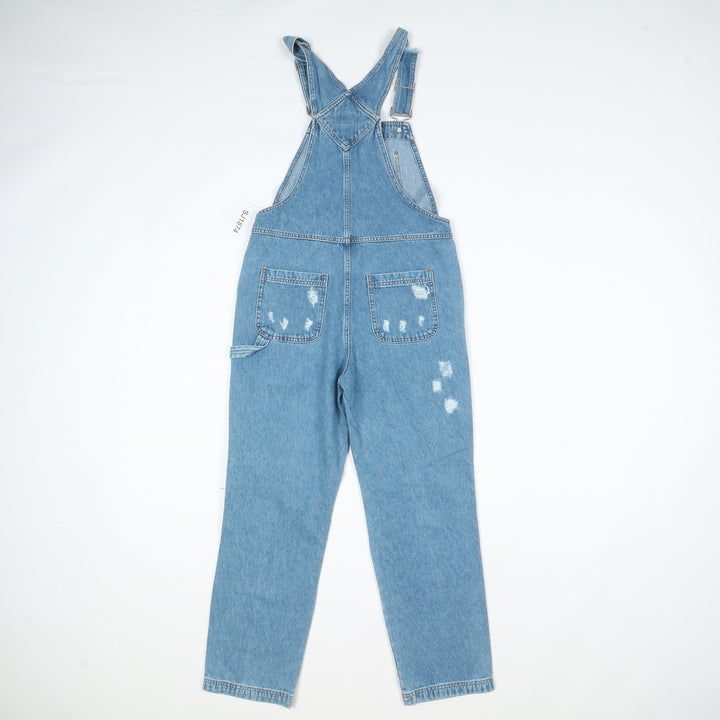 Cherokee Salopette di Jeans Denim Taglia S Unisex