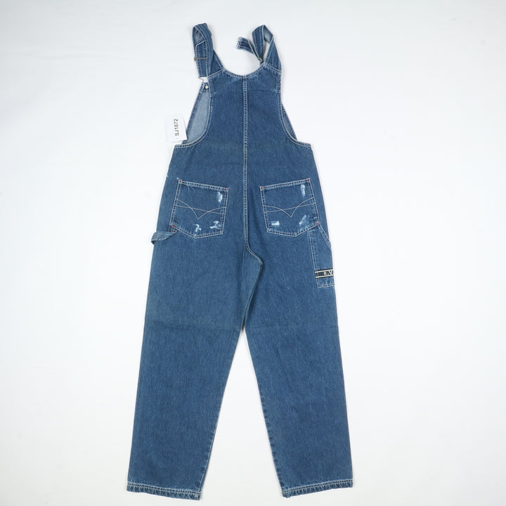 R.V.T. Salopette di Jeans Denim Taglia M Unisex