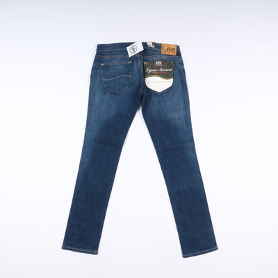 Lee Lynn Narrow Slim Stretch W30 L33 Denim Donna Vita Alta Nuovo Dead Stock w/Tags