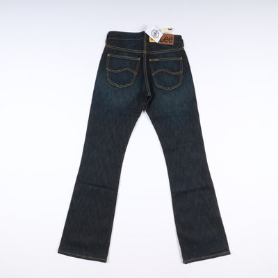 Lee Denver Flare Boot Cut W30 L34 Denim Unisex Vita Alta Dead Stock w/Tags