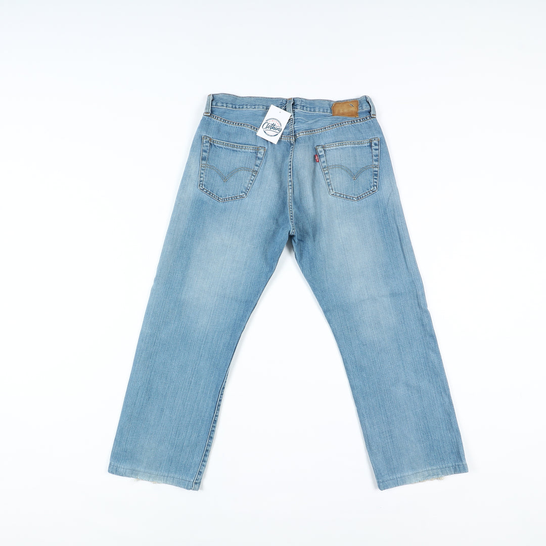 Levi's 501 Rivets 1947 Jeans Denim W36 L36 Uomo Vita Alta Limited Edition