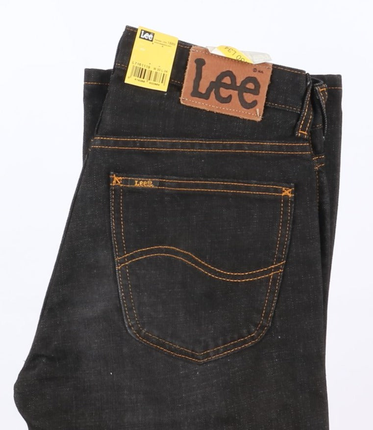 Lee Denver Flare Bootcut W30 L34 Denim Unisex Vita Alta Dead Stock w/Tags