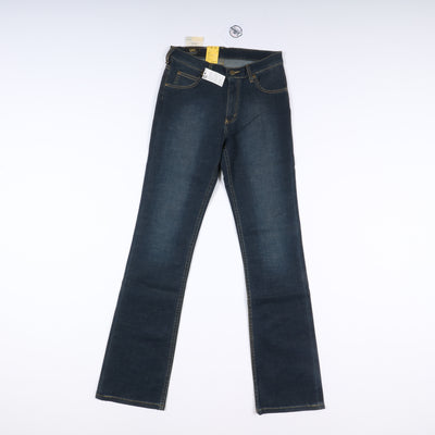 Lee Reed Boot Cut W30 L34 Denim Unisex Vita Alta Nuovo Dead Stock w/Tags