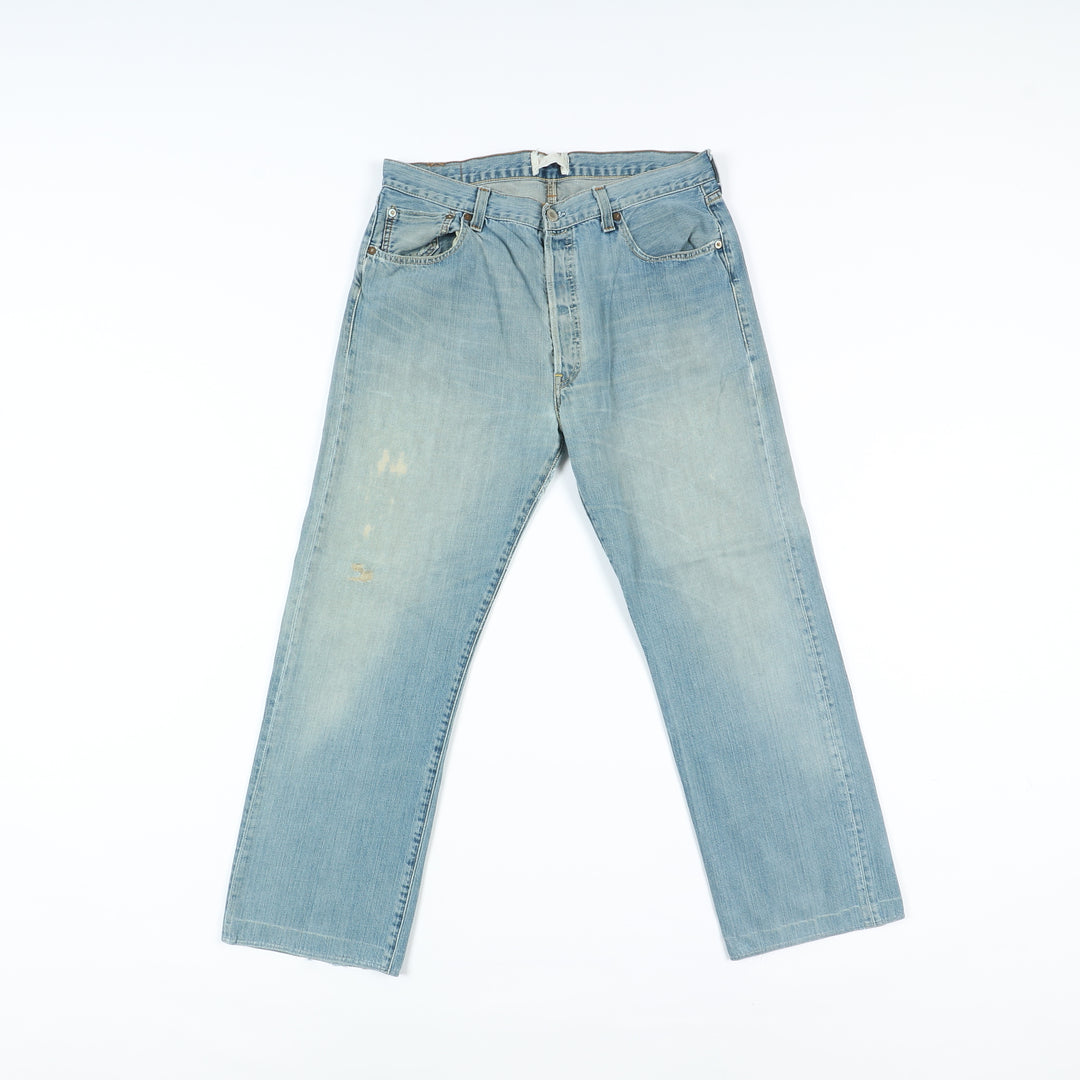 Levi's 501 Rivets 1947 Jeans Denim W36 L36 Uomo Vita Alta Limited Edition