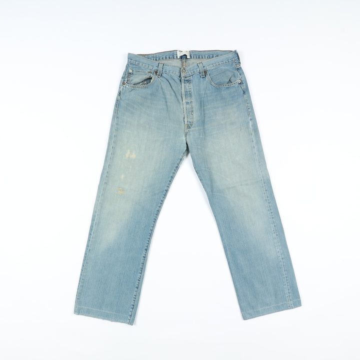 Levi's 501 Rivets 1947 Jeans Denim W36 L36 Uomo Vita Alta Limited Edition