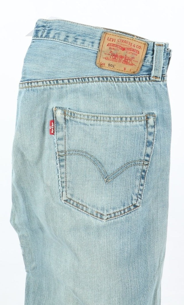 Levi's 501 Rivets 1947 Jeans Denim W36 L36 Uomo Vita Alta Limited Edition