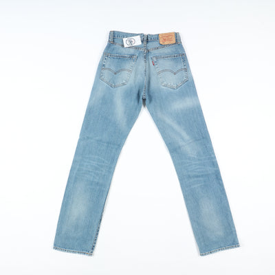 Levi's 505 Jeans Denim W30 L34 Unisex Vita Alta Special Edition