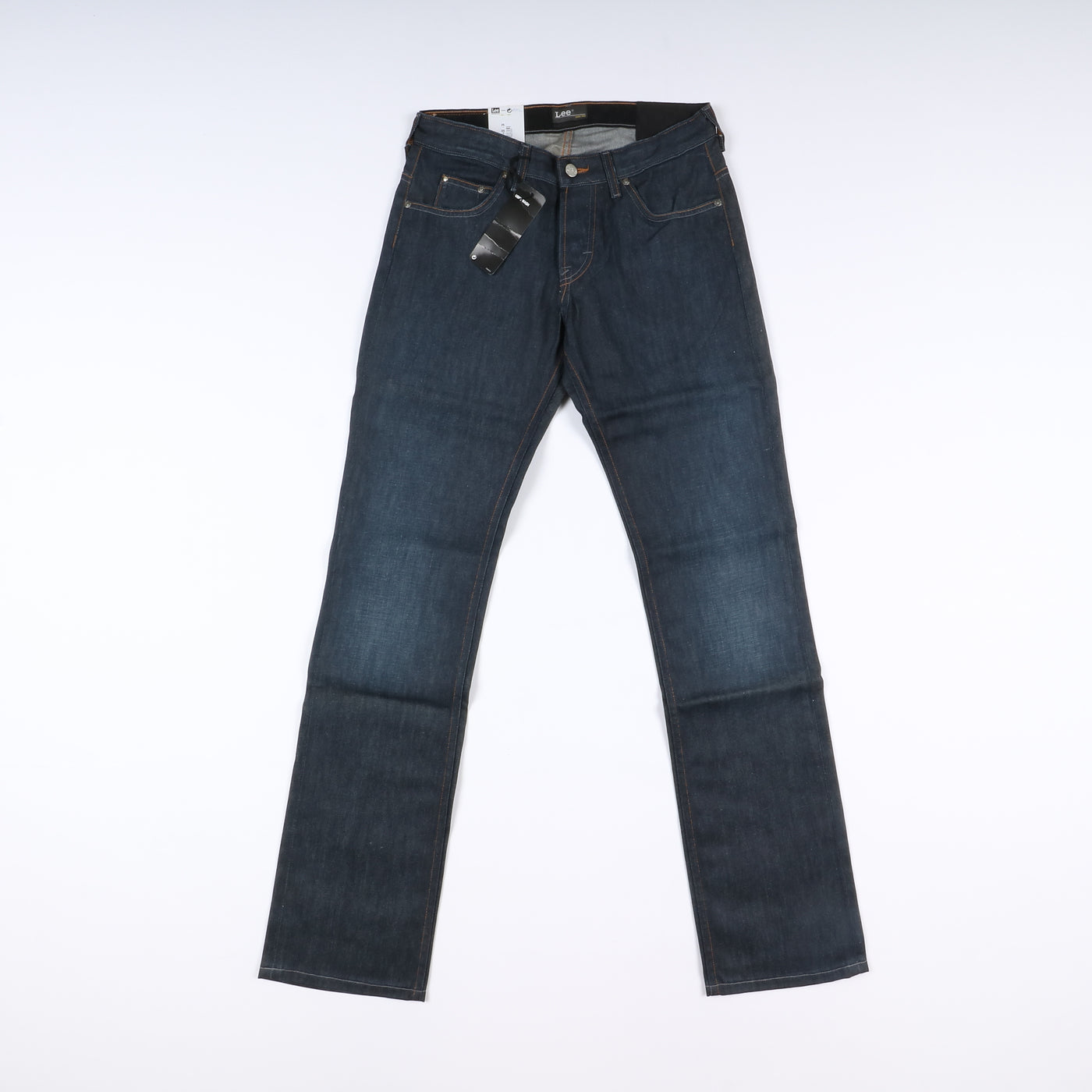 Lee Knox Regular W30 L34 Denim Unisex Vita Alta Nuovo Dead Stock w/Tags