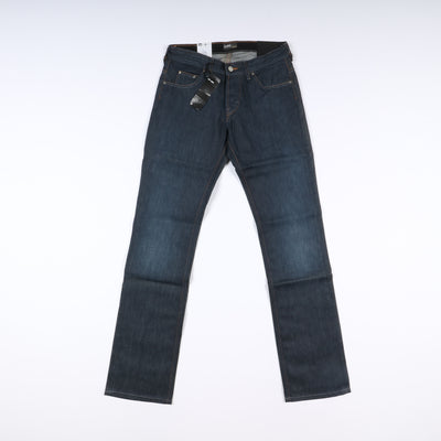 Lee Knox Regular W30 L34 Denim Unisex Vita Alta Nuovo Dead Stock w/Tags