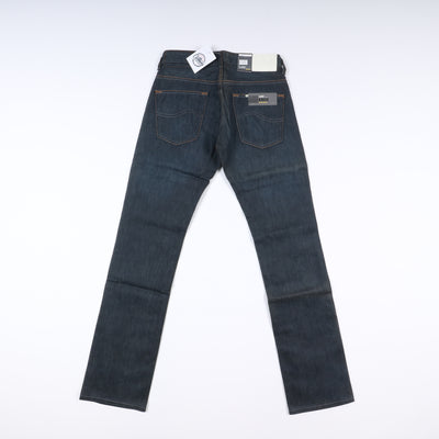 Lee Knox Regular W30 L34 Denim Unisex Vita Alta Nuovo Dead Stock w/Tags
