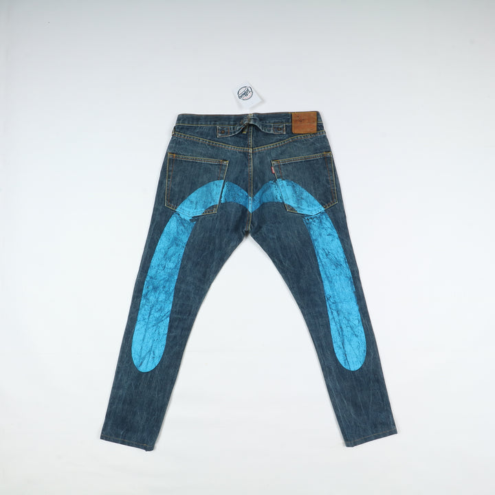 Evisu Jeans Denim W36 Uomo