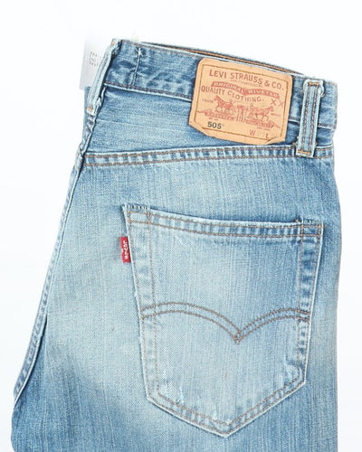 Levi's 505 Jeans Denim W31 L34 Unisex Vita Alta Limited Edition