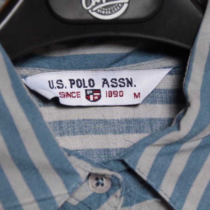 U.S. Polo Assan Camicia Vintage Blu Taglia M Donna