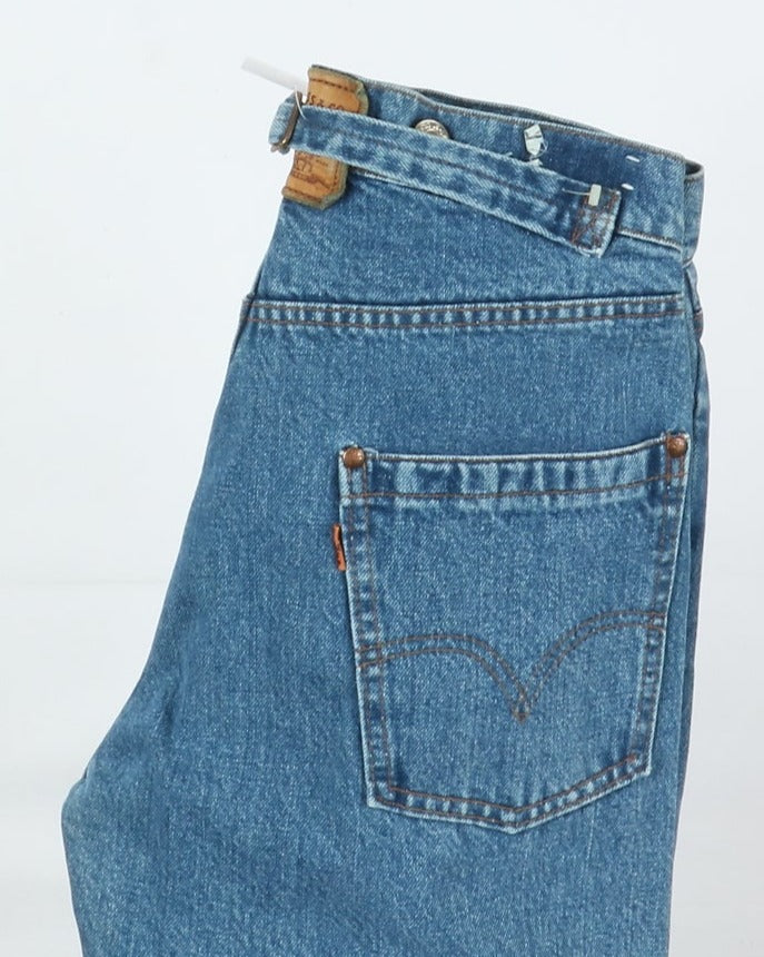 Levi's Orange Tab Martingala Jeans Denim W31 L34 Unisex