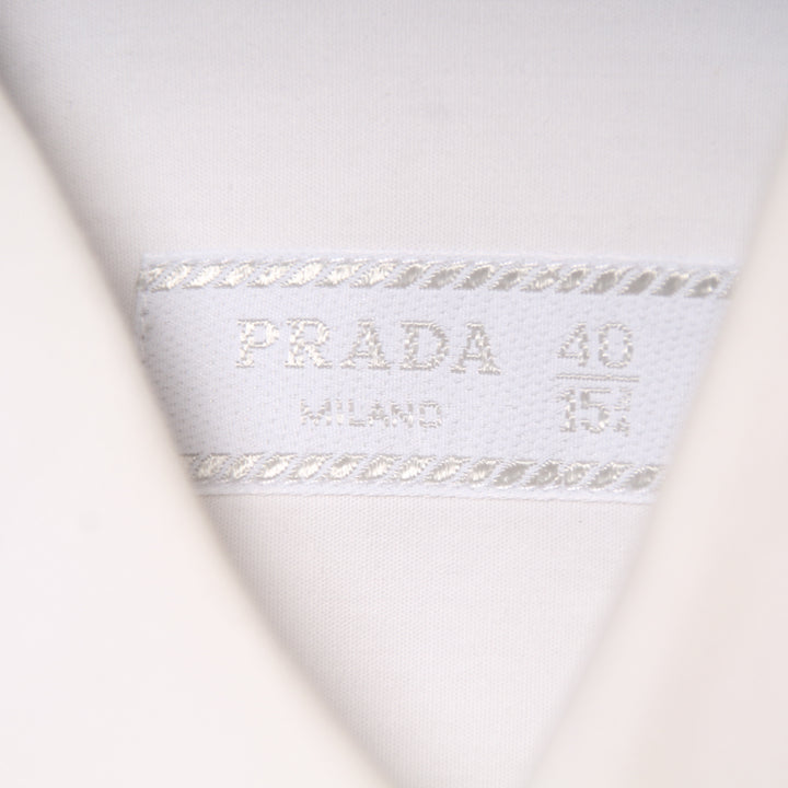 Prada Camicia Bianca Taglia 40 Uomo