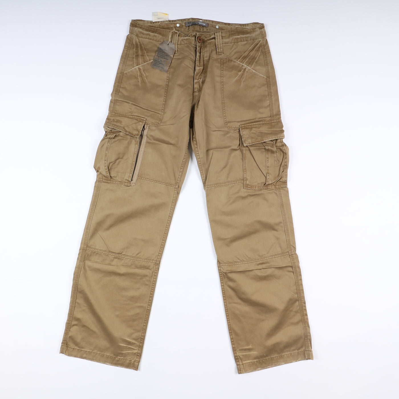 Lee Cargo Loose Fit W36 L36 Sabbia Uomo Vita Alta Dead Stock w/Tags