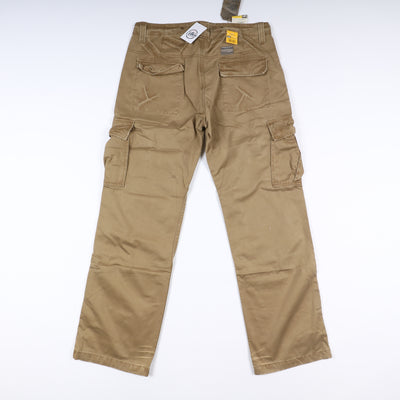 Lee Cargo Loose Fit W36 L36 Sabbia Uomo Vita Alta Dead Stock w/Tags