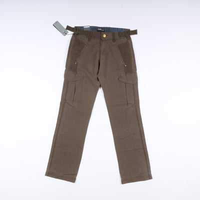 Lee Cay Work Pant W29 L34 Verde Unisex Vita Alta Dead Stock w/Tags
