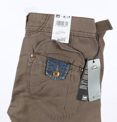 Lee Cay Work Pant W29 L34 Verde Unisex Vita Alta Dead Stock w/Tags