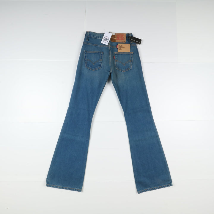 Levi's 516 Standard Fit Flare Zip Fly Jeans W27 L34 Denim Unisex Vita Alta Dead Stock* w/Tags