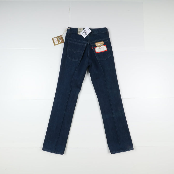 Levi's 566 Sta Prest Straight Leg Jeans W28 L32 Denim Uomo Vita Alta Dead Stock* w/Tags